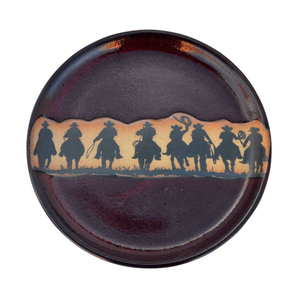 Cowboy Roundup Salad Plate - Western Dinnerware