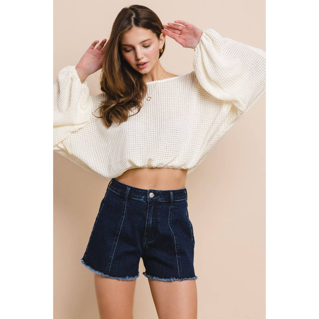 Distressed Denim Shorts - Embrace Vintage Western Vibes