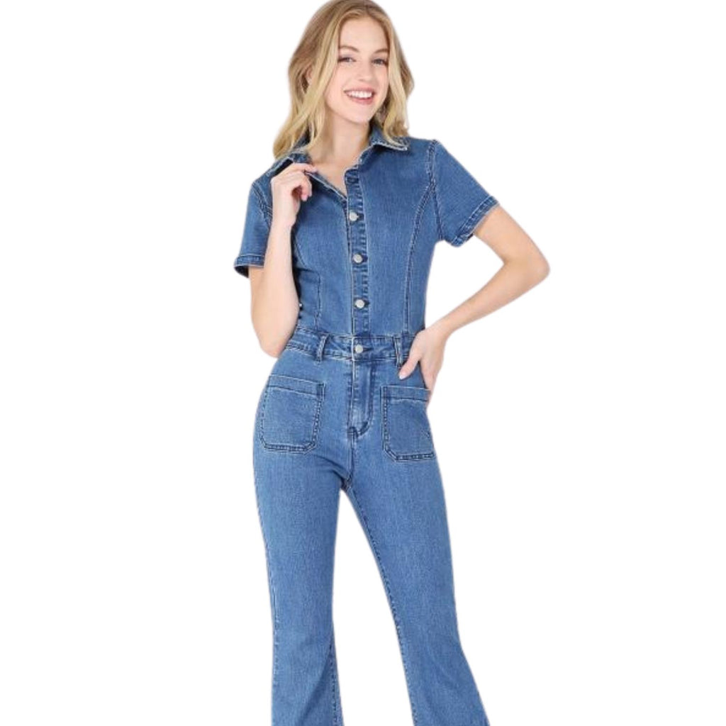 Rodeo Ready Bellbottom - Embrace the Spirit of the West in Denim