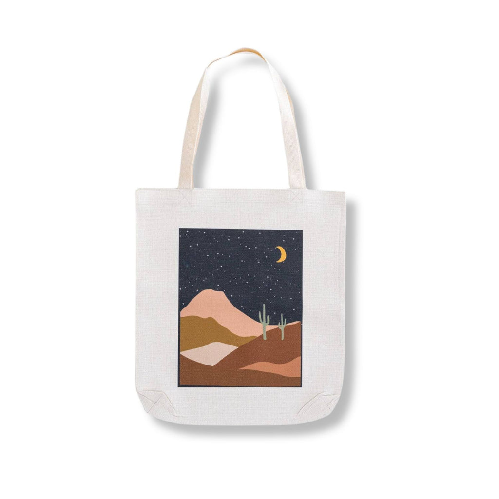 Starry Desert Night Tote - Arizona-inspired versatile tote bag for everyday use